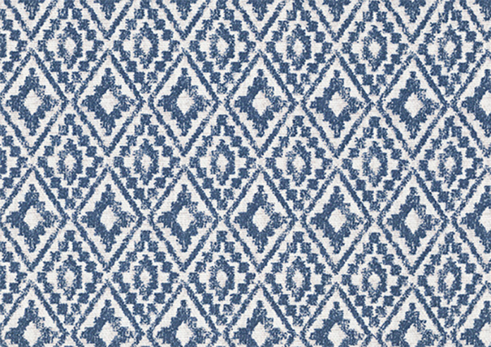Aztec, Indigo - Roman Blind - Image 6